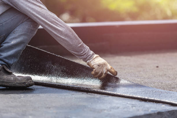 Professional Emergency Waterproofing technician working in Washburn, TN
